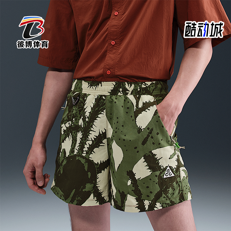 Nike/耐克正品夏季男士休闲时尚印花宽松轻质运动短裤HV0596-229