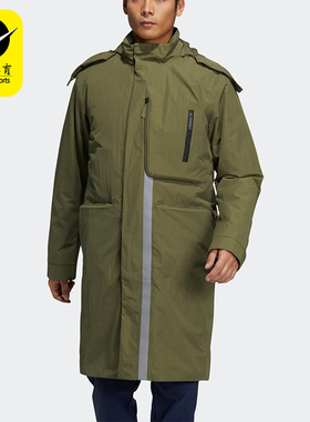 Adidas/阿迪达斯正品2026春季款男女日常立领保暖羽绒服H13848