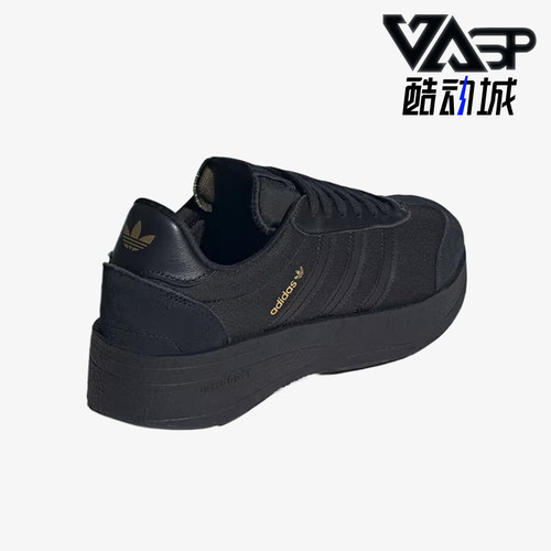 Adidas/阿迪达斯正品三叶草CITYRNR新款女经典黑色鞋跑步鞋JS3624