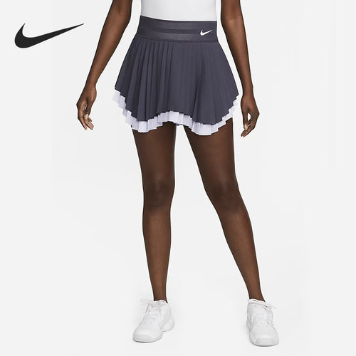 Nike/耐克正品Dri-FIT Slam女子网球运动时尚短裙DR9750-015