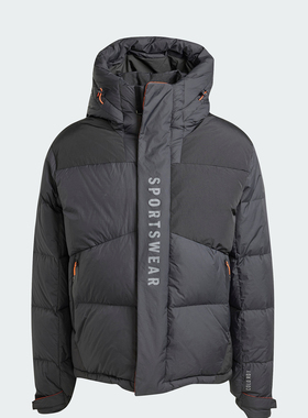 Adidas/阿迪达斯官方正品SHRT DOWN PARKA男士时尚羽绒服JM4621
