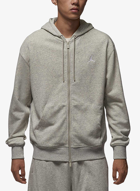 Nike/耐克正品JORDAN男士连帽运动针织刺绣休闲外套FV7292-050