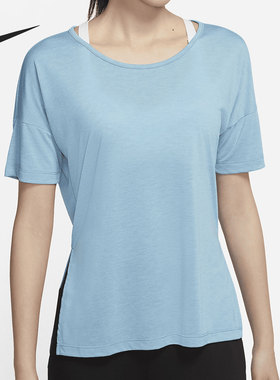 Nike/耐克正品年新款女子夏季短袖圆领休闲运动T恤CJ9327-424