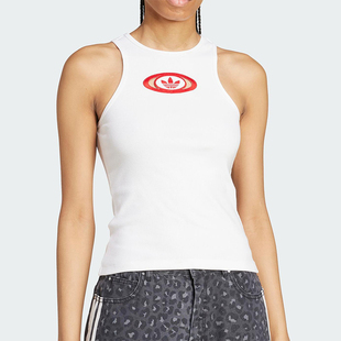 训练透气休闲运动背心KA2689 三叶草女士经典 Adidas 阿迪达斯正品