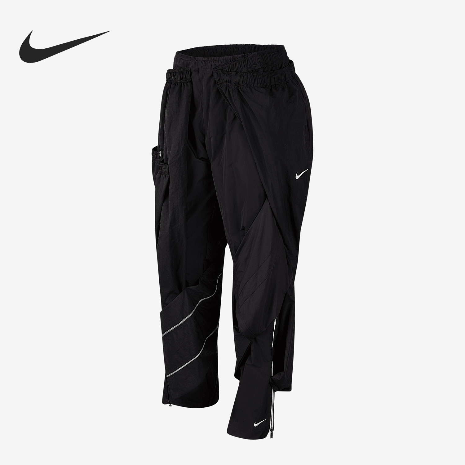 Nike/耐克正品2024新款男士拼接休闲宽松运动长裤AV8268-010