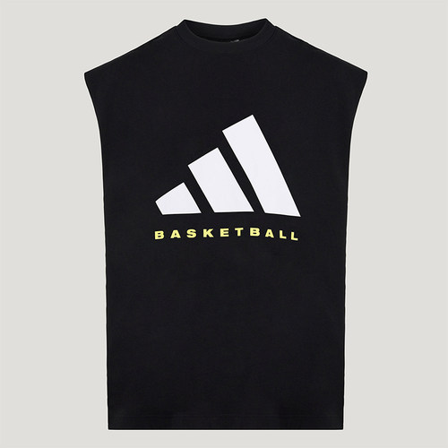 Adidas/阿迪达斯正品MUSCLE TEE男士宽松T恤无袖背心KX5706