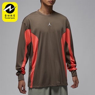 耐克正品 T恤IF1886 春秋JORDAN男士 印花球衣长袖 040 透气时尚 Nike