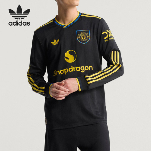 Adidas/阿迪达斯官方正品三叶草男士修身运动足球训练长袖JP3040