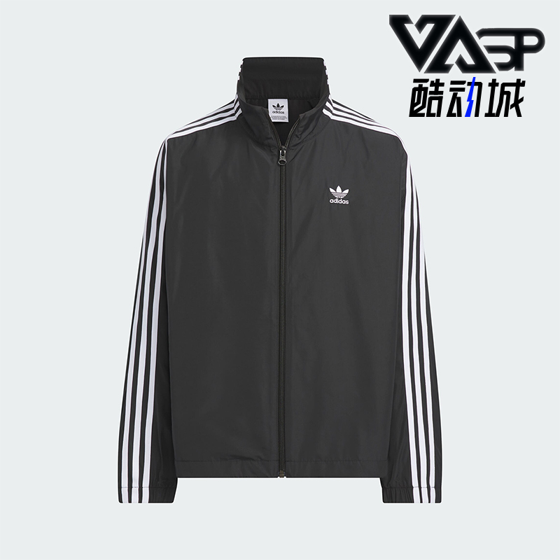 阿迪达斯新款大童运动夹克外套