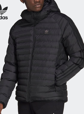 Adidas/阿迪达斯正品三叶草JACKET PADDED男子运动棉衣HD4757