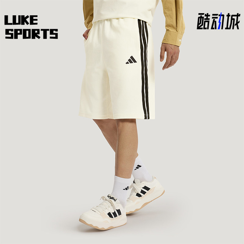 Adidas/阿迪达斯正品ST 3ST SHORT男士训练松紧宽松短裤KR2528