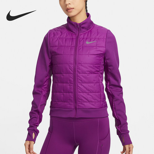 Nike/耐克正品休闲新款女士立领保暖训练时尚运动棉服DD6062-503