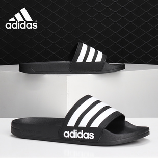 阿迪达斯正品 SHOWER男女休闲拖鞋 当季 ADILETTE AQ1701 新款 Adidas