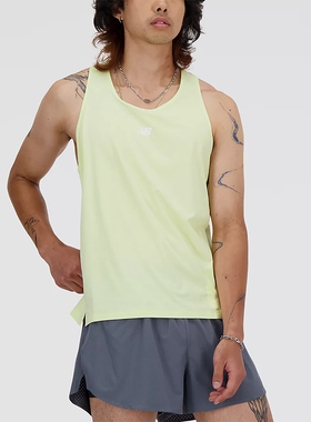 New Balance/NB正品新款男士圆领经典无袖训练背心MT41290-LLT