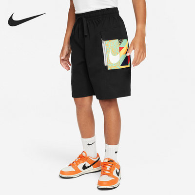 Nike/耐克正品新款婴童时尚透气潮流运动五分短裤FV5792-010