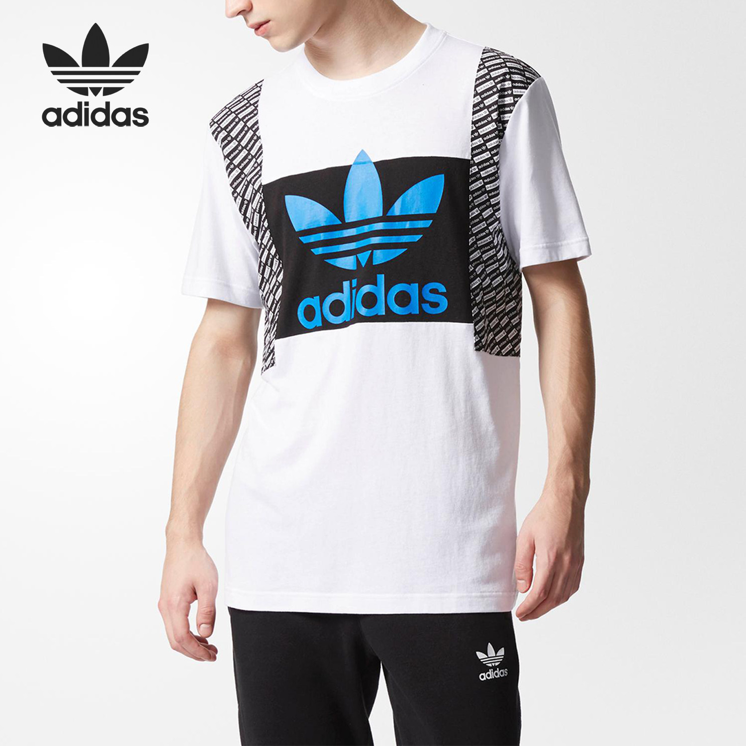 Adidas/阿迪达斯正品当季男子新款圆领透气运动休闲T恤BQ0914,运动服/休闲服装,运动T恤,淘宝优惠券,粉丝福利购,淘宝优惠卷