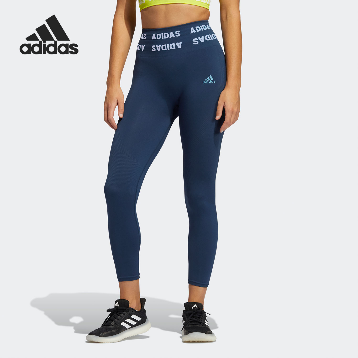 阿迪达斯正品女士长裤