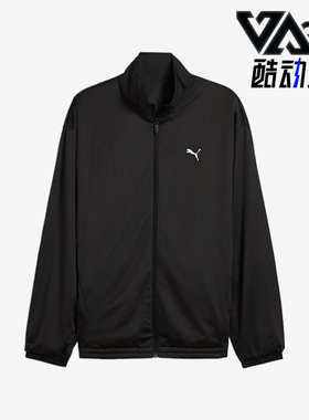 Puma/彪马正品新款男士简约立领防风经典梭织夹克外套631783-01