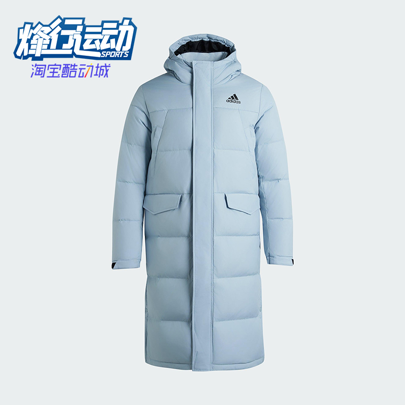 Adidas/阿迪达斯正品V L DOWN PARKA男士长款保暖羽绒服KF6747