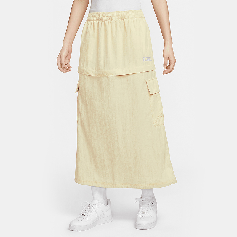 Nike/耐克正品Sportswear女士梭织工装经典透气连衣裙IF0610-229