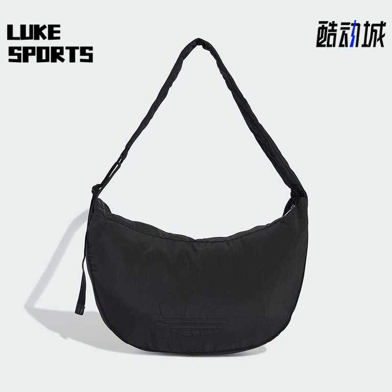 Adidas/阿迪达斯正品三叶草女士可调节户外单肩背包JX4074