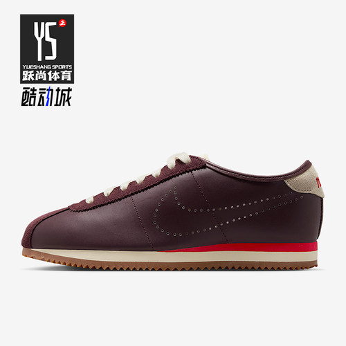 Nike/耐克正品Cortez Leather女士耐磨皮革复古运动鞋HQ1841-601