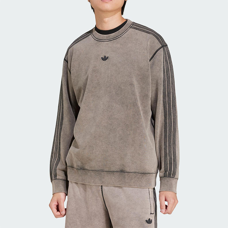 Adidas/阿迪达斯正品三叶草男士针织圆领卫衣套头衫JD0246,运动服/休闲服装,运动卫衣/套头衫,淘宝优惠券,粉丝福利购,淘宝优惠卷