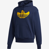 阿迪达斯正品 三叶草 SHMOO Adidas 男子保暖连帽上衣套头衫 GJ0842