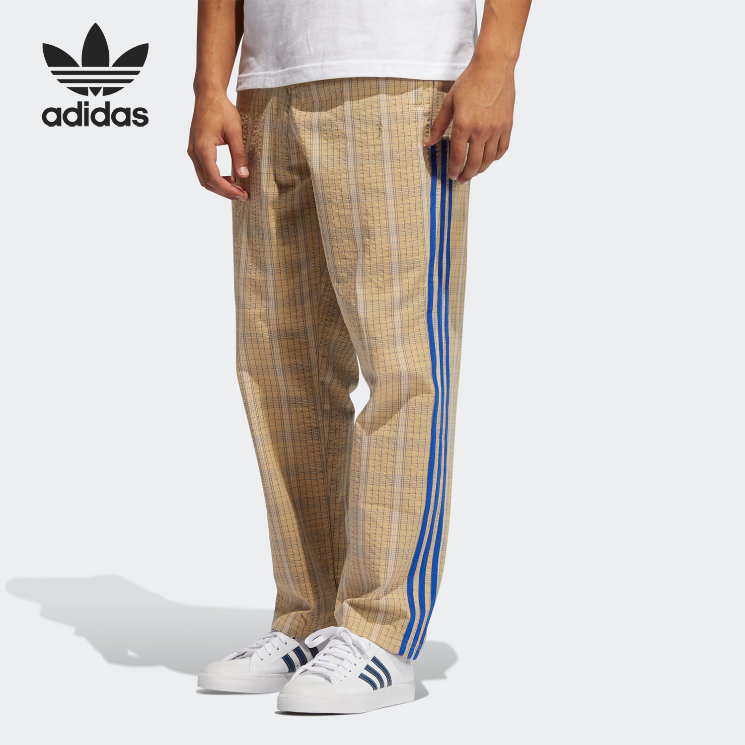 Adidas/阿迪达斯正品当季新款男子三叶草休闲运动长裤 GN3797