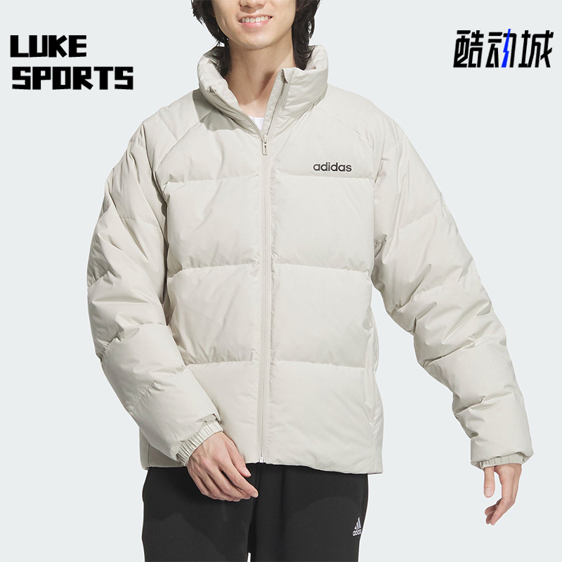 Adidas/阿迪达斯正品WUJI DOWN JACKET男士拉链保暖羽绒服JL9583