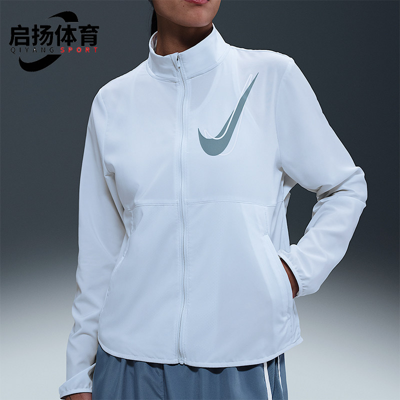 Nike/耐克正品SwoshSwoshDri-FIT跑步经典透气轻盈外套HJ2229-423 - 实物图