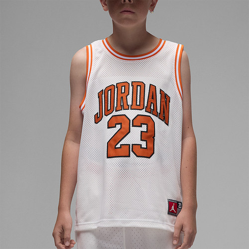 Nike/耐克正品JORDAN大童运动无袖网眼篮球透气球衣DO1968-133
