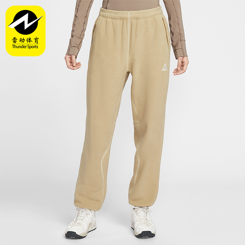 Nike/耐克正品Wolf Tree女士休闲摇粒绒运动束脚长裤HJ0242-297