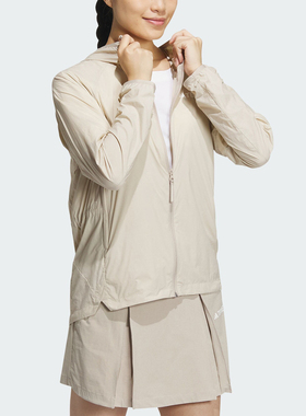 Adidas/阿迪达斯官方正品W LW WB JKT 户外女士防晒皮肤衣IS0278