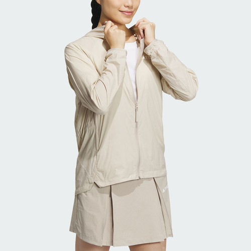Adidas/阿迪达斯官方正品W LW WB JKT 户外女士防晒皮肤衣IS0278