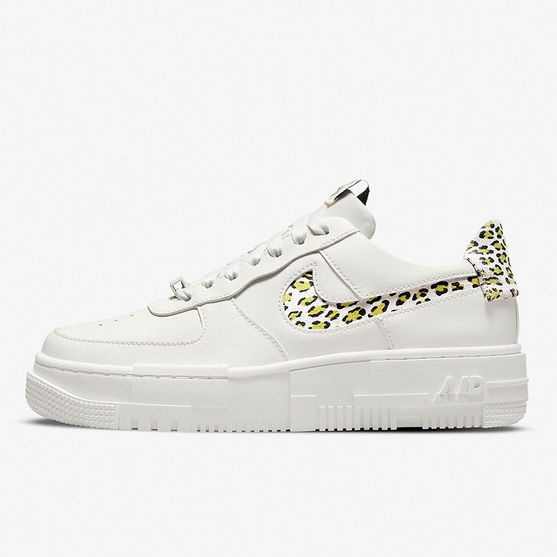 Nike/耐克正品Air Force 1女士休闲低帮豹纹轻便板鞋DH9632-101