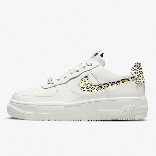 Nike/耐克正品Air Force 1女士休闲低帮豹纹轻便板鞋DH9632-101