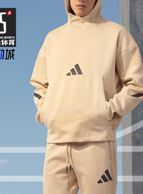Adidas/阿迪达斯正品M Z.N.E. HD男士针织休闲套头保暖卫衣JJ4894