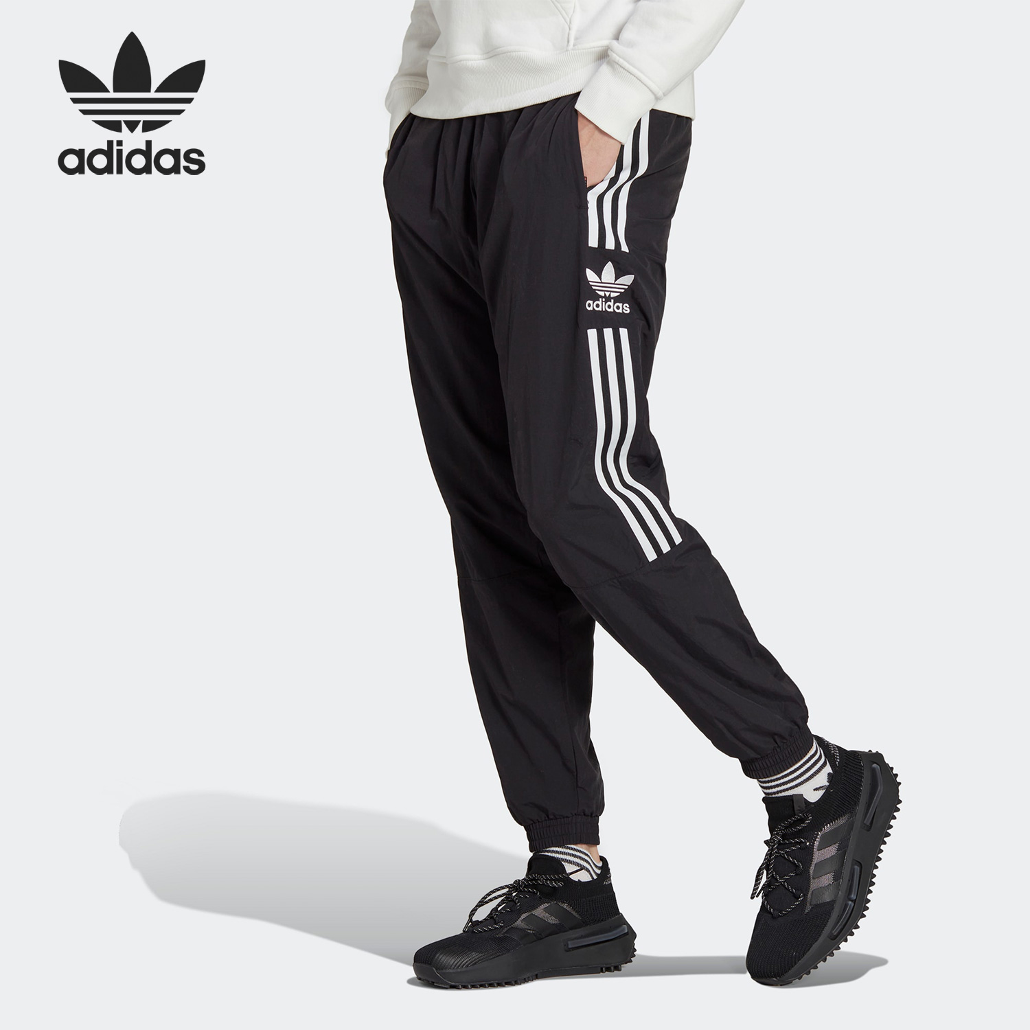 运动长裤Adidas/阿迪达斯条纹