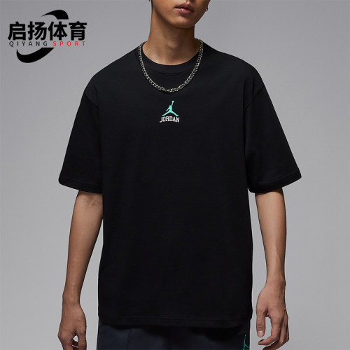 Nike/耐克正品JORDAN男士休闲透气宽松经典图案短袖IM3354-010