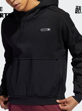 Adidas/阿迪达斯正品MATERIAL MIX HO 三叶草男子运动卫衣 H31294