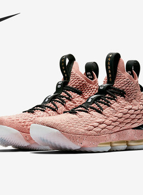 Nike耐克正品Lebron 15 All男中帮实战运动休闲篮球鞋897650-600