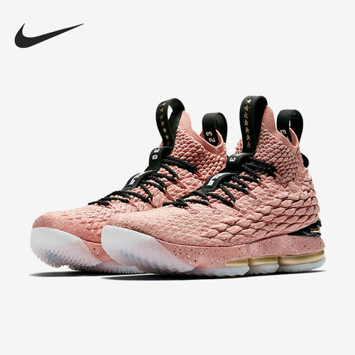 Nike耐克正品Lebron 15 All男中帮实战运动休闲篮球鞋897650-600