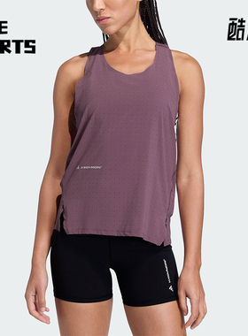 Adidas/阿迪达斯正品ADI365H.KOUMORITANKTOP跑步经典背心KB8430