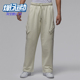 耐克正品 JORDAN男士 日常直筒刺绣针织运动长裤 Nike IQ3952 090