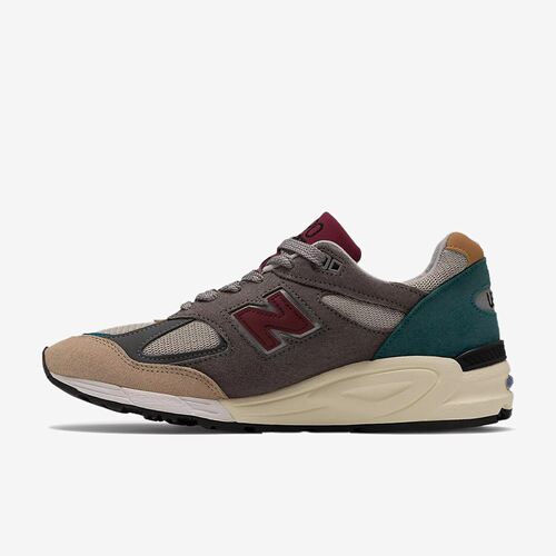 New Balance新百伦正品NB 990 V2男女同款减震耐磨跑步鞋M990CP2