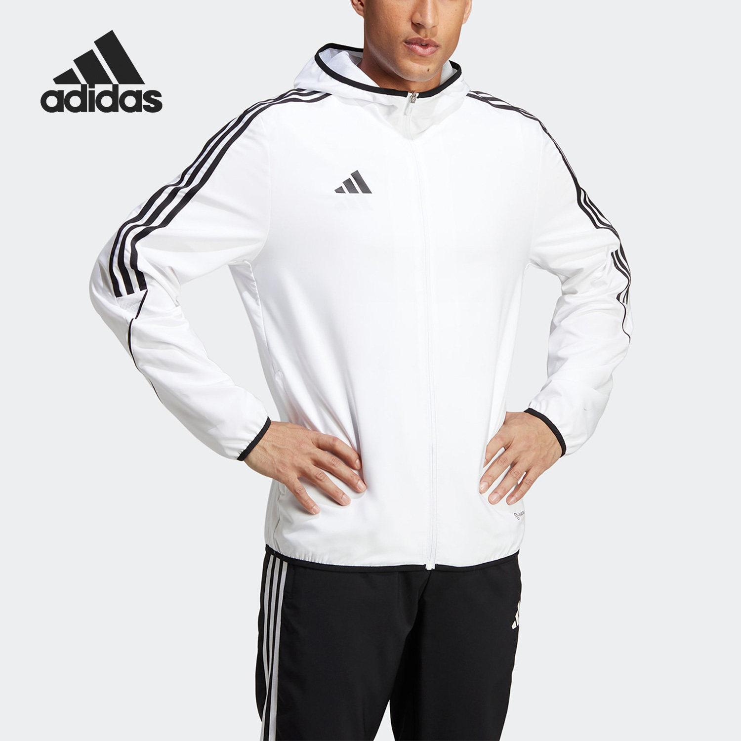 Adidas/阿迪达斯正品2023夏季新款男子休闲运动外套HZ9068