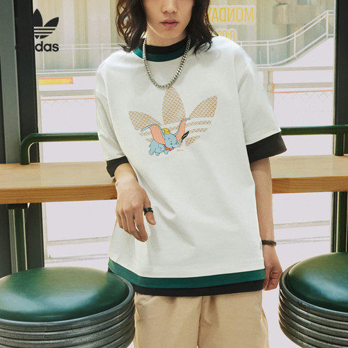 男子圆领短袖Adidas/阿迪达斯
