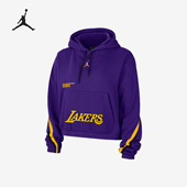 JORDAN洛杉矶湖人队女子连帽卫衣DR2525 Nike 耐克正品 504