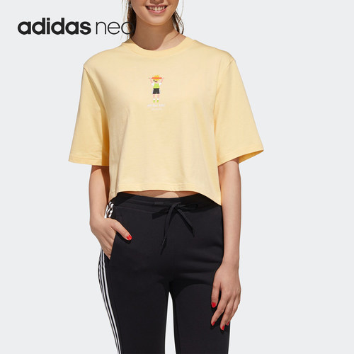 Adidas/阿迪达斯正品夏季新款 neo 女子运动短袖T恤 GP5802